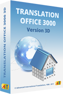 Translation Office 3000 software for translators and translation agencies